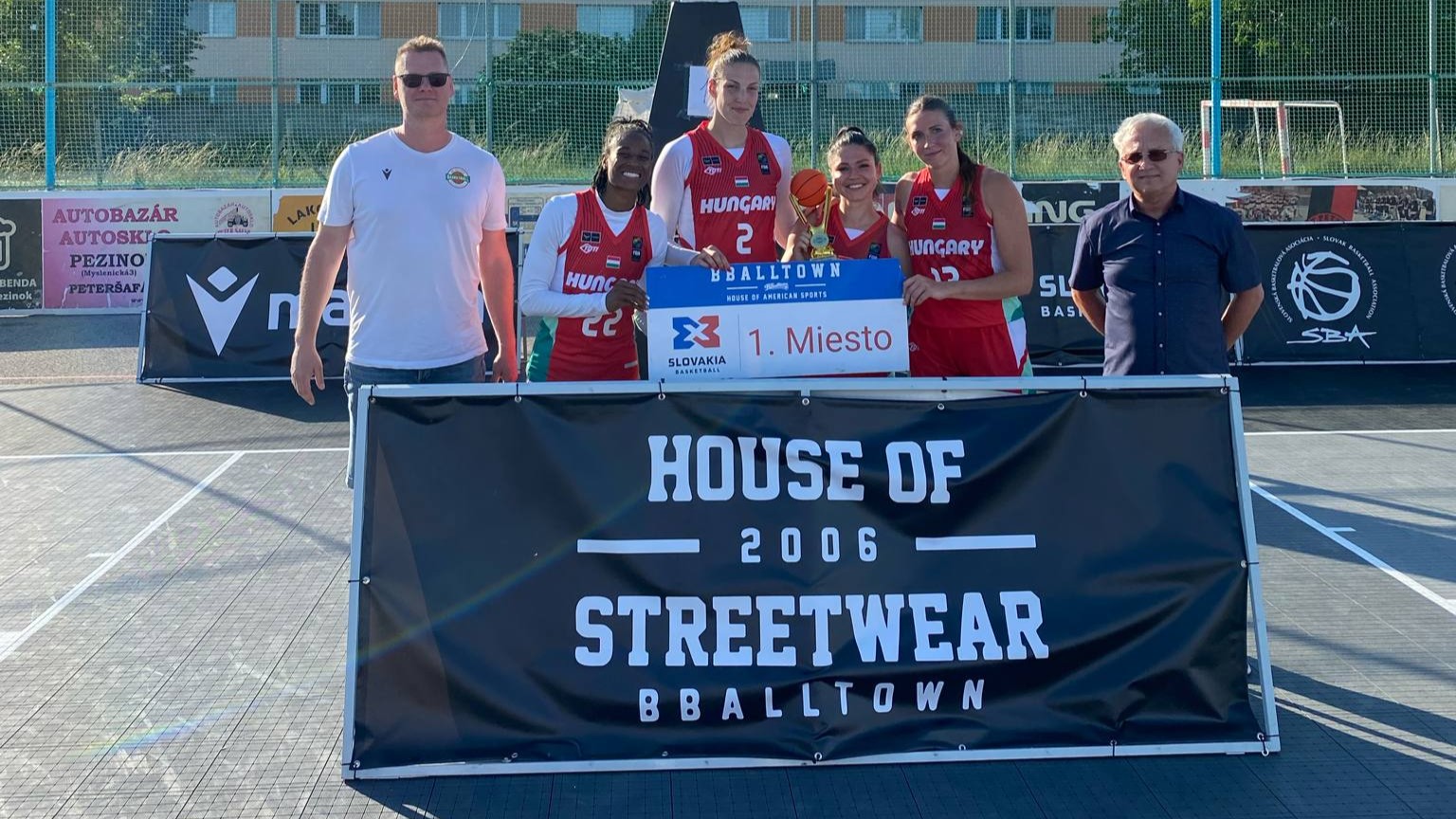 Szlovákiai tornagyőzelemmel hangolt a női 3x3-as kosárlabda válogatott